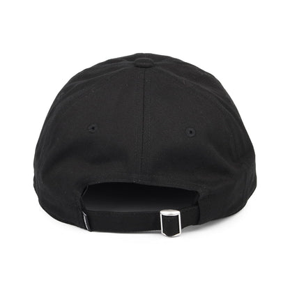 Gorra de béisbol Tip Off de algodón de Converse - Negro