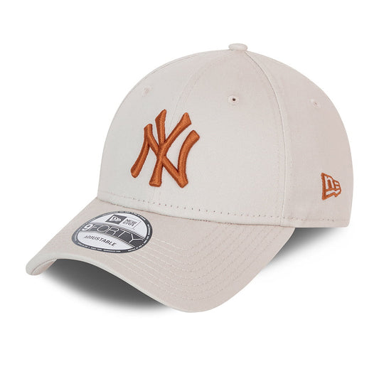 Gorra de béisbol 9FORTY MLB League Essential ll New York Yankees de New Era - Piedra-Caramelo