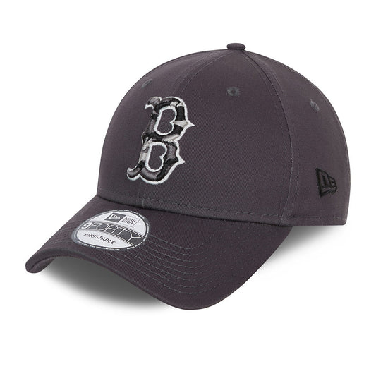 Gorra de béisbol 9FORTY MLB Infill Boston Red Sox de New Era - Grafito