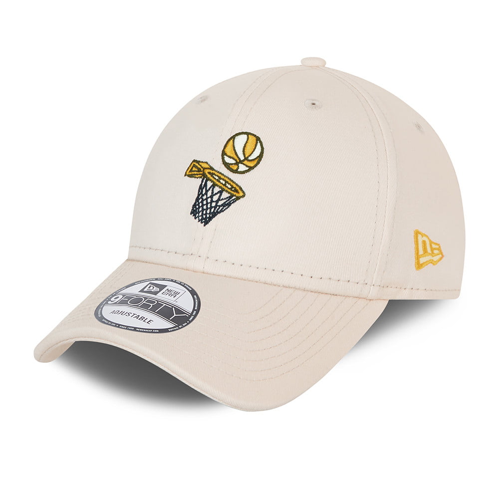 Gorra de béisbol 9FORTY NE Sports de New Era - Beige
