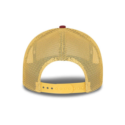 Gorra Trucker Sports Patch A-Frame de New Era - Rojo Oscuro
