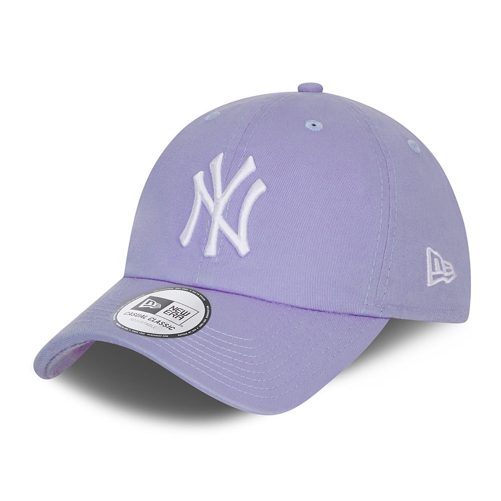 Gorra de béisbol 9TWENTY MLB Washed Casual Classic New York Yankees de New Era - Lavanda