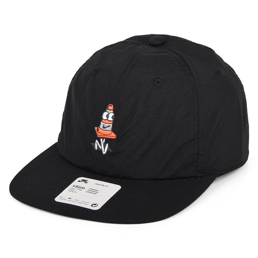 Gorra de béisbol JDI Coney Flatbill de Nike SB - Negro