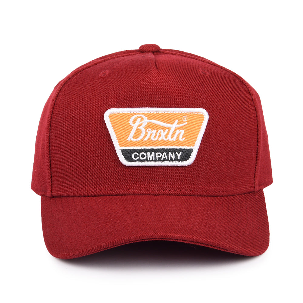 Gorra Snapback Linwood C NetPlus MP de Brixton - Burdeos Oscuro