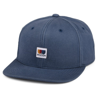Gorra Snapback Alton MP de Brixton - Azul Lavado
