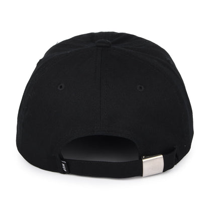 Gorra de béisbol DBC Clips de HUF - Negro