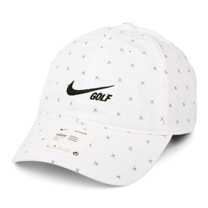 Gorra de béisbol Heritage 86 Washed Club de Nike Golf - Blanco