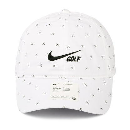 Gorra de béisbol Heritage 86 Washed Club de Nike Golf - Blanco