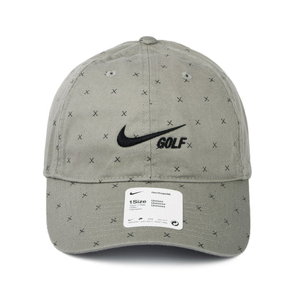 Gorra de béisbol Heritage 86 Washed Club de Nike Golf - Gris