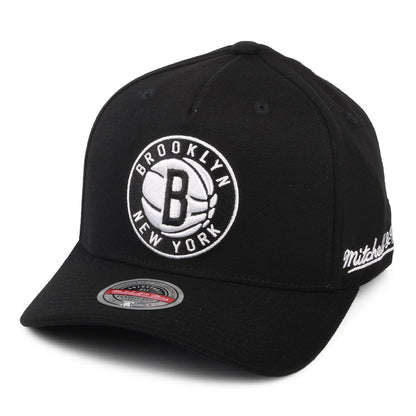 Gorra Snapback NBA Dropback Solid Redline Brooklyn Nets de Mitchell & Ness - Negro
