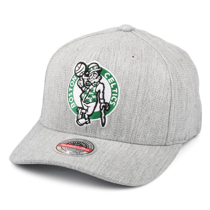 Gorra Snapback NBA Team Heather Redline Boston Celtics de Mitchell & Ness - Gris Jaspeado