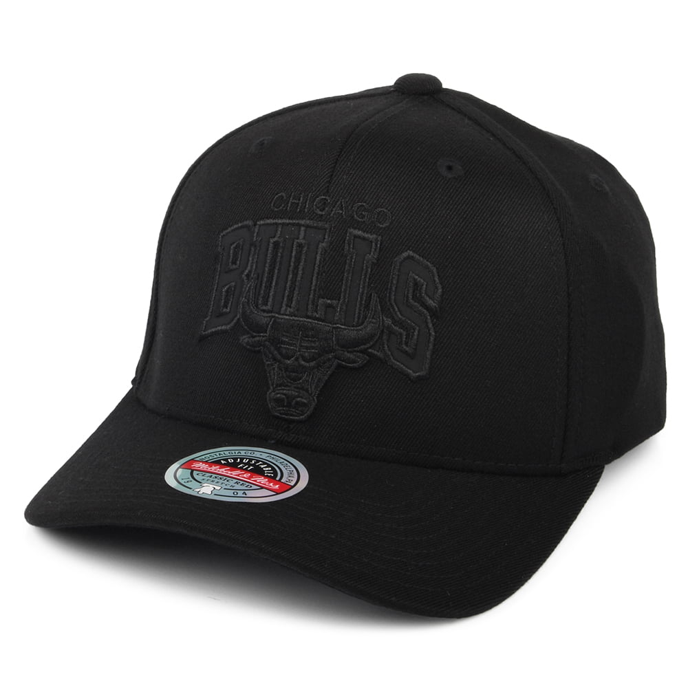 Gorra Snapback NBA Black Out Arch Redline Chicago Bulls de Mitchell & Ness - Negro