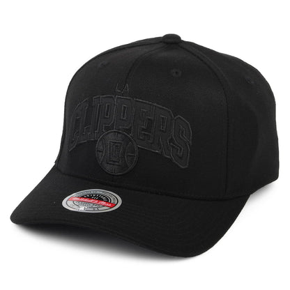 Gorra Snapback NBA Black Out Arch Redline L.A. Clippers de Mitchell & Ness - Negro
