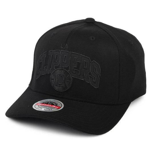 Gorra Snapback NBA Black Out Arch Redline L.A. Clippers de Mitchell & Ness - Negro