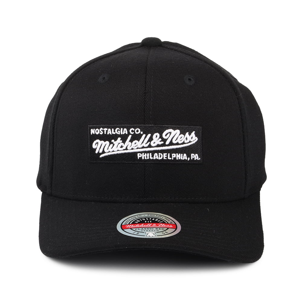 Gorra Snapback Box Logo Redline de Mitchell & Ness - Negro