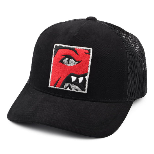 Gorra Trucker NBA Icon Pinch Panel Toronto Raptors de Mitchell & Ness - Negro