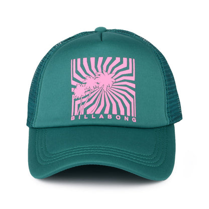 Gorra Trucker Across Wave de Billabong - Verde Azulado