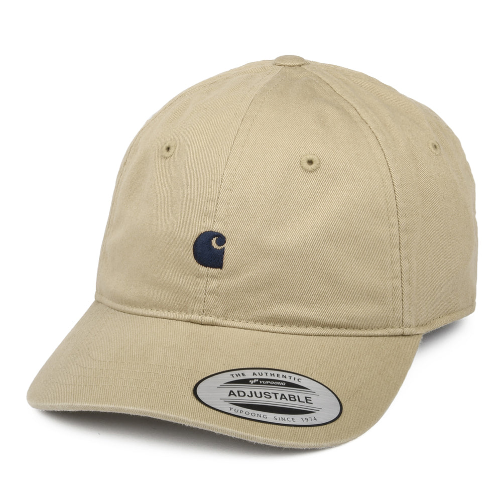 Gorra de béisbol Madison Logo de Carhartt WIP - Beige Arena-Azul Oscuro