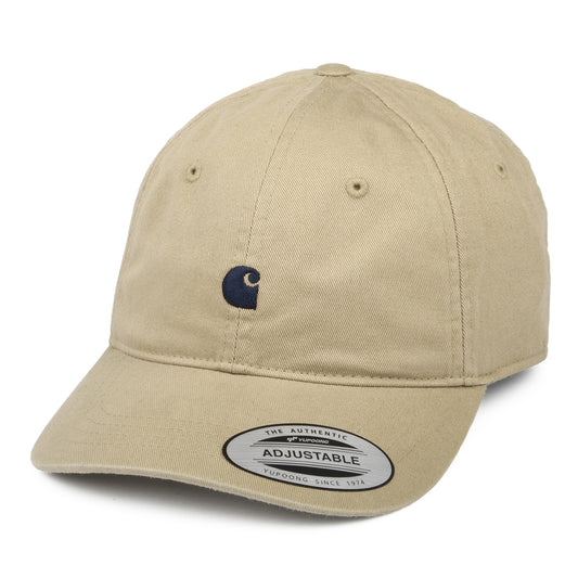 Gorra de béisbol Madison Logo de Carhartt WIP - Beige Arena-Azul Oscuro