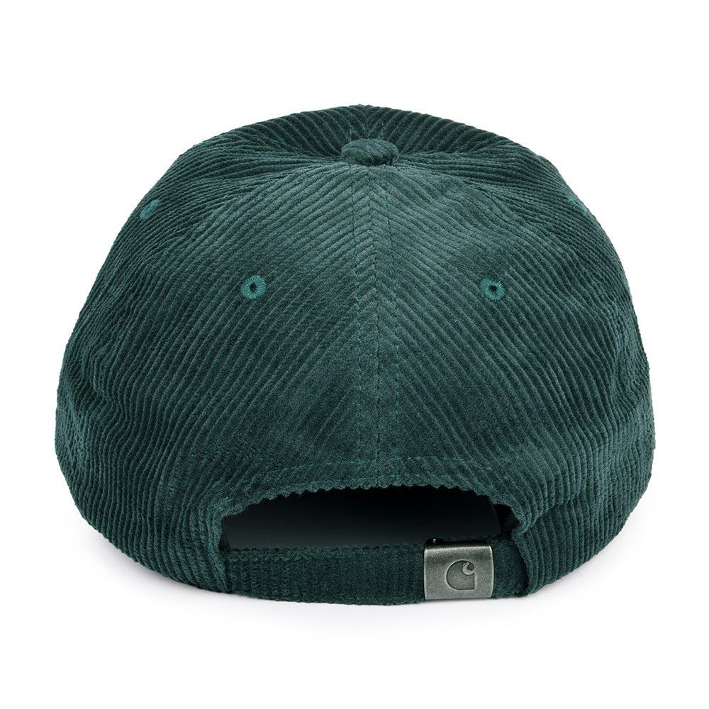 Gorra de béisbol Harlem de pana de Carhartt WIP - Bosque