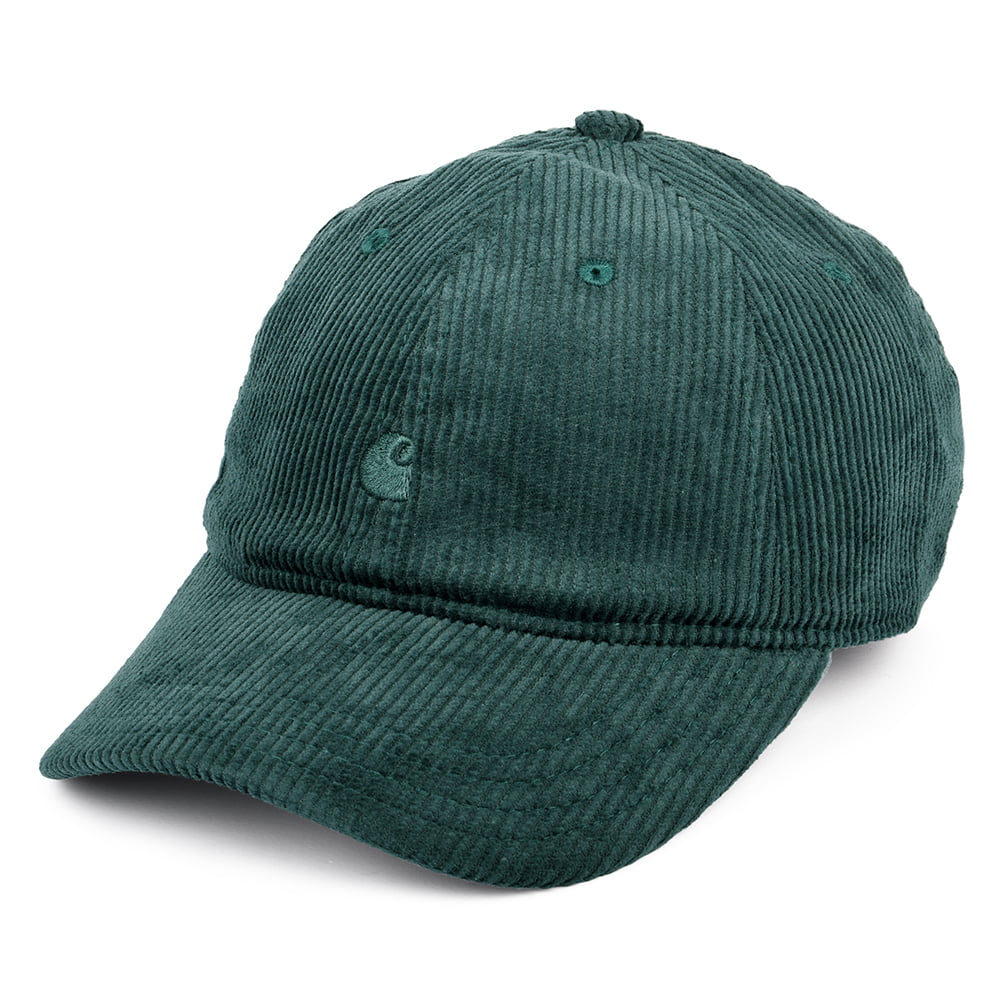 Gorra de béisbol Harlem de pana de Carhartt WIP - Bosque