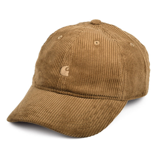 Gorra de béisbol Harlem de pana de Carhartt WIP - Marrón