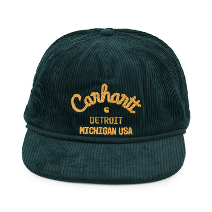 Gorra de béisbol Dennis de pana de Carhartt WIP - Bosque