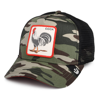 Gorra Trucker Cock de Goorin - Camuflaje