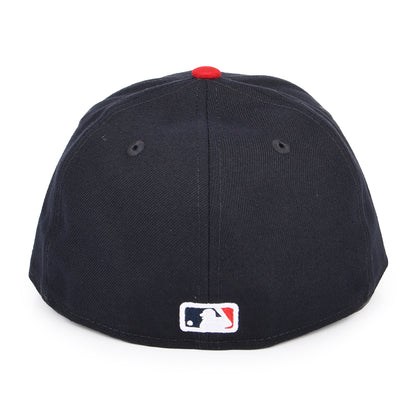 Gorra de béisbol 59FIFTY Perfil Bajo MLB On Field AC Perf Atlanta Braves de New Era - Azul Marino-Rojo