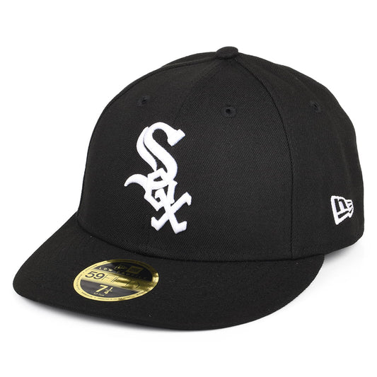 Gorra de béisbol 59FIFTY Perfil Bajo MLB On Field AC Perf Chicago White Sox de New Era - Negro