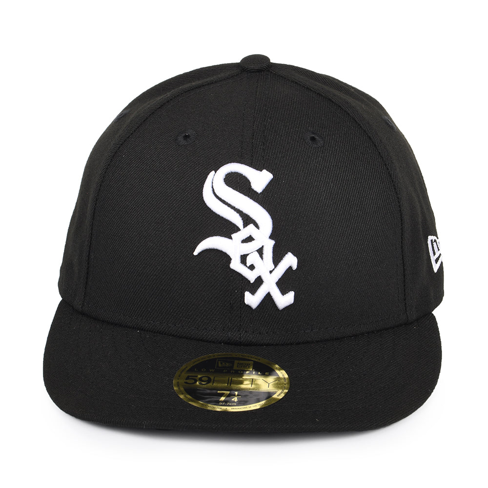 Gorra de béisbol 59FIFTY Perfil Bajo MLB On Field AC Perf Chicago White Sox de New Era - Negro