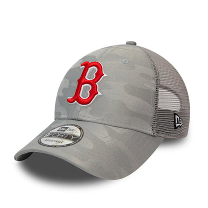 Gorra Trucker 9FORTY MLB Home Field Boston Red Sox de New Era - Gris