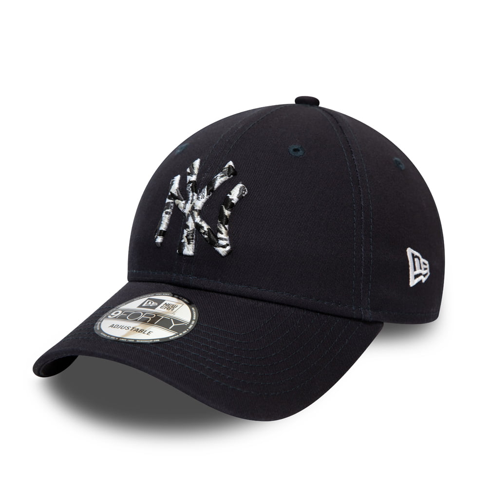 Gorra de béisbol 9FORTY MLB Camo Infill II New York Yankees de New Era - Azul Marino