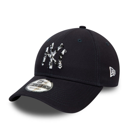 Gorra de béisbol 9FORTY MLB Camo Infill II New York Yankees de New Era - Azul Marino