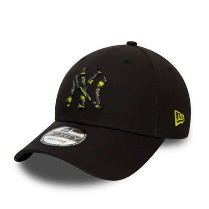 Gorra de béisbol 9FORTY MLB Camo Infill II New York Yankees de New Era - Negro
