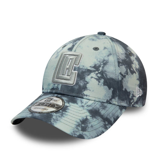 Gorra de béisbol 9FORTY NBA Poly Print L.A. Clippers de New Era - Gris
