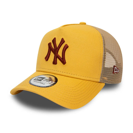 Gorra Trucker 9FORTY A-Frame MLB League Essential New York Yankees de New Era - Amarillo