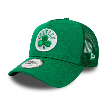 Gorra Trucker 9FORTY A-Frame NBA Shadow Tech Boston Celtics de New Era - Verde