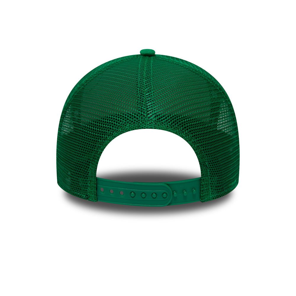 Gorra Trucker 9FORTY A-Frame NBA Shadow Tech Boston Celtics de New Era - Verde