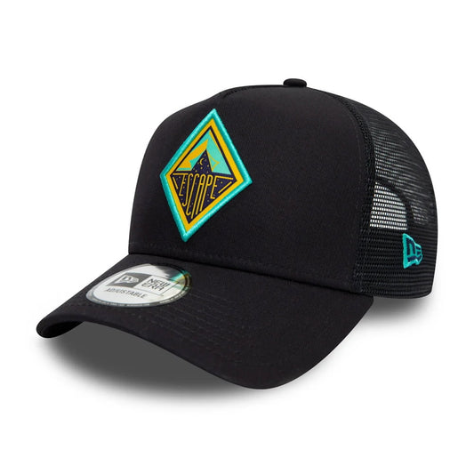 Gorra Trucker 9FORTY A-Frame de New Era - Azul Marino