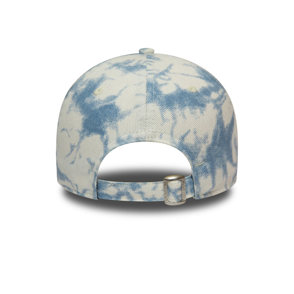 Gorra de béisbol mujeres 9FORTY MLB Denim Colours II New York Yankees de New Era - Azul Cielo