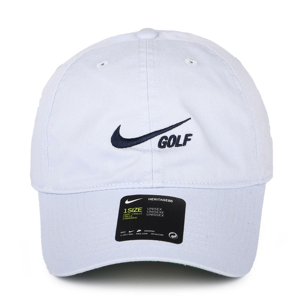 Gorra de béisbol Heritage 86 Washed Solid de Nike Golf - Azul Claro