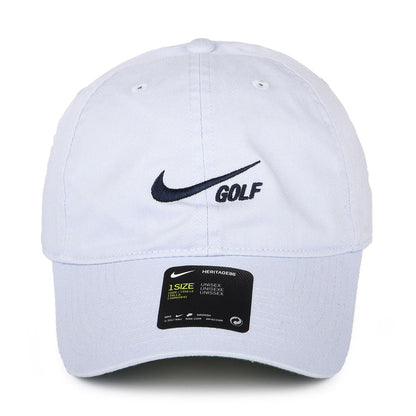 Gorra de béisbol Heritage 86 Washed Solid de Nike Golf - Azul Claro