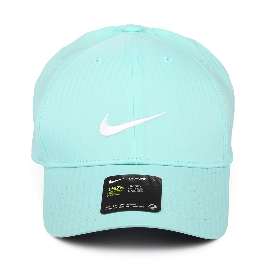 Gorra de béisbol Legacy 91 Tech Tonal Stripes de Nike Golf - Menta