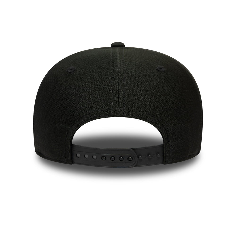 Gorra Snapback 9FIFTY NBA Tonal Team Stretch Snap Chicago Bulls de New Era - Negro