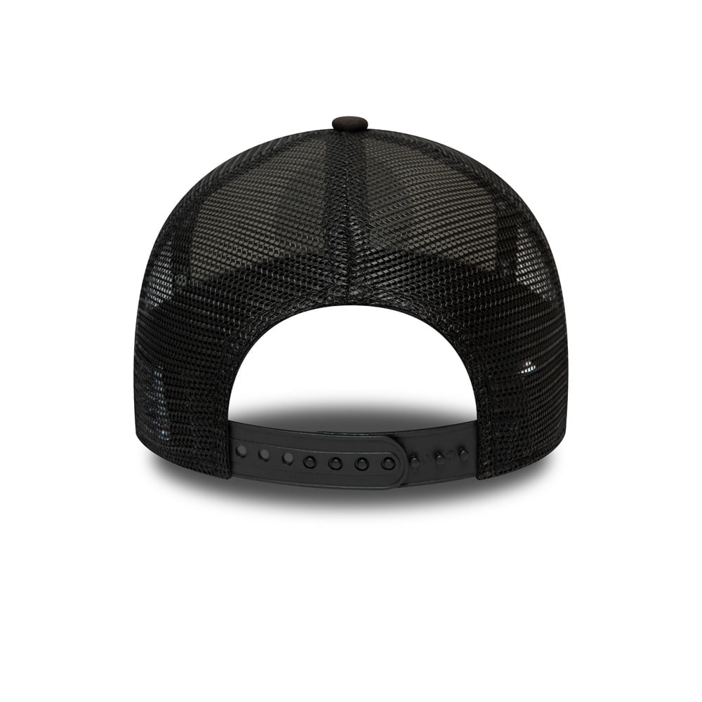 Gorra Trucker 9FORTY A-Frame Personaje de Disney Mickey Mouse de New Era - Negro-Blanco