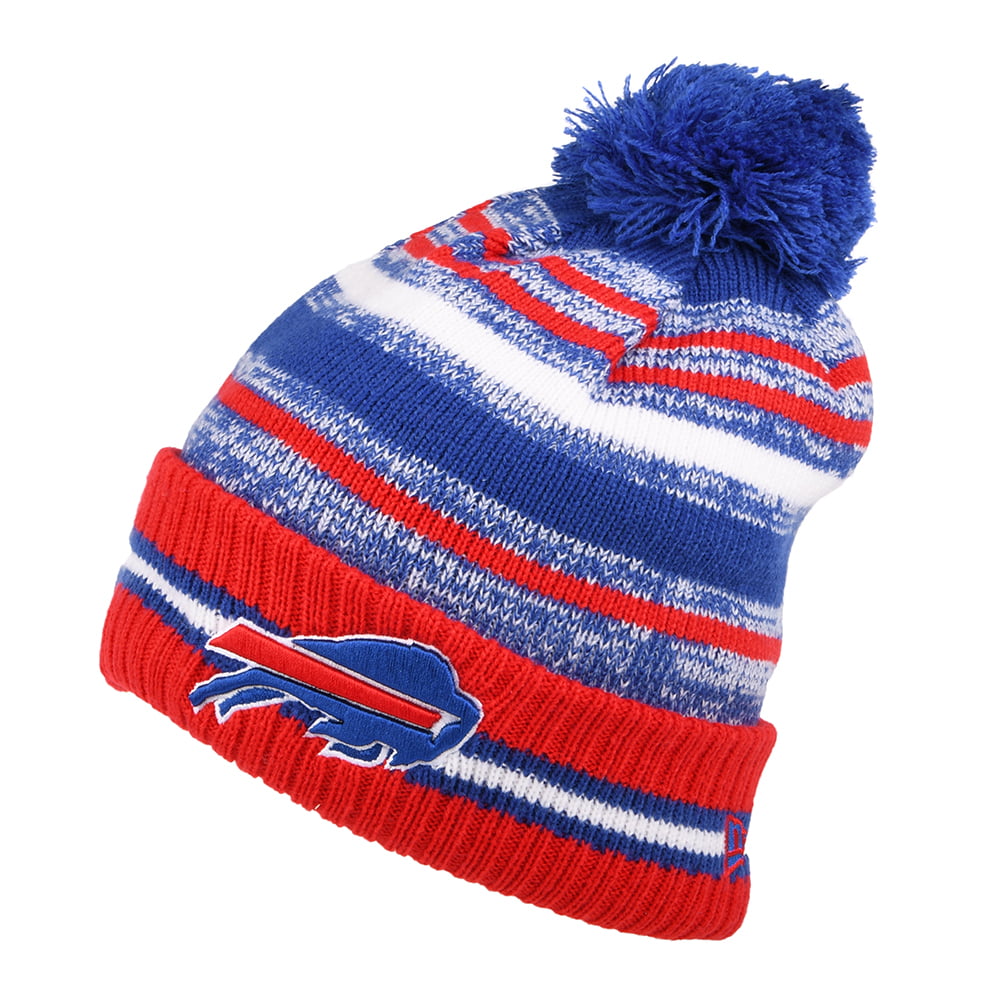Gorro con pompón NFL Sport Knit OTC Buffalo Bills de New Era - Azul-Rojo