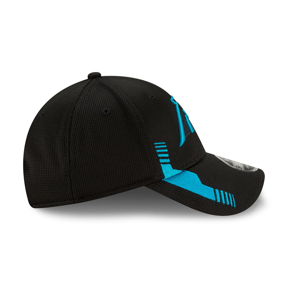 Gorra de béisbol 9FORTY Stretch Snap NFL Sideline Home Carolina Panthers de New Era - Negro-Azul
