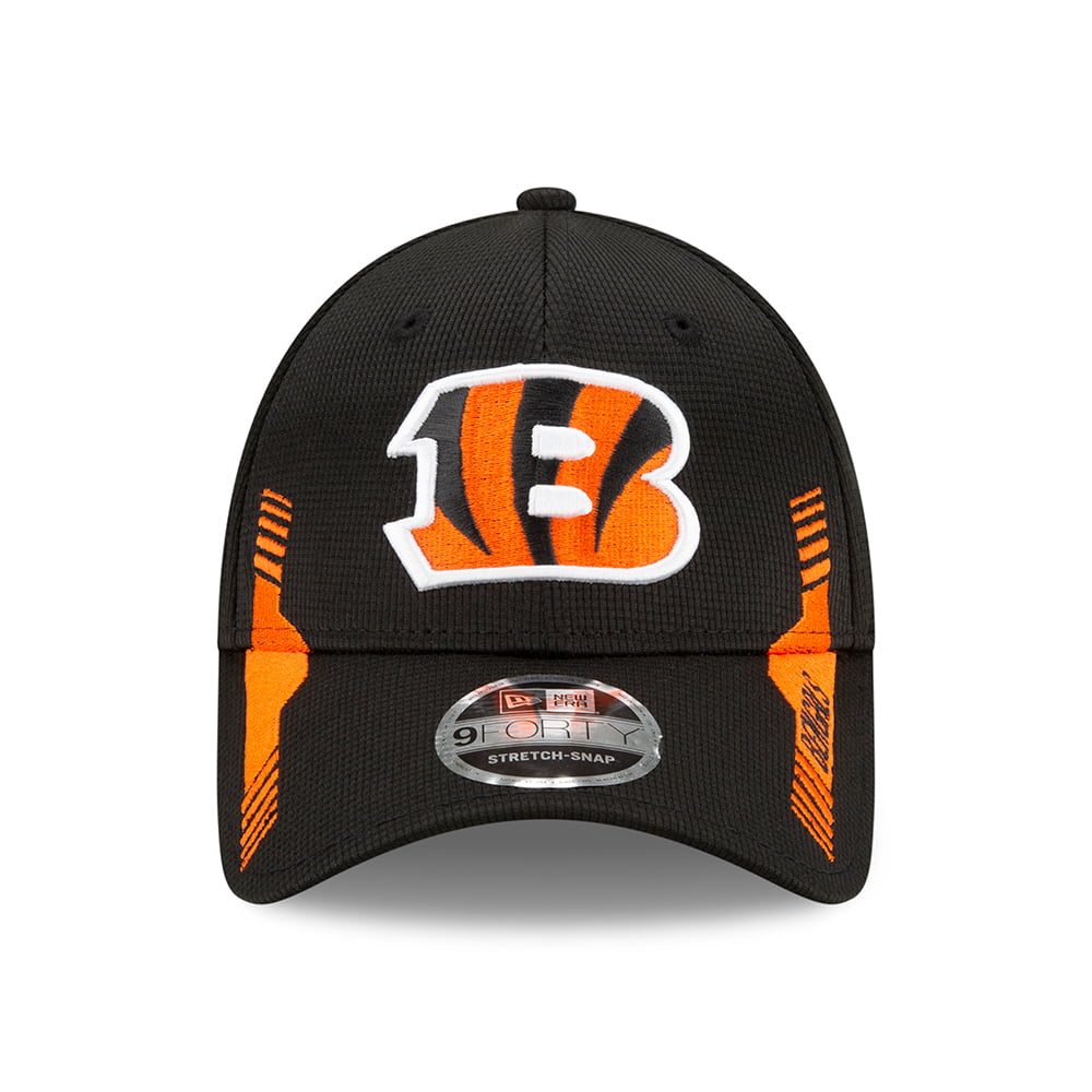 Gorra de béisbol 9FORTY NFL Sideline Home Cincinnati Bengals de New Era - Negro-Naranja