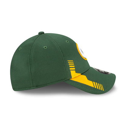 Gorra de béisbol 9FORTY NFL Sideline Home Green Bay Packers de New Era - Dorado